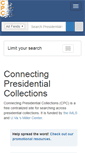 Mobile Screenshot of presidentialcollections.org